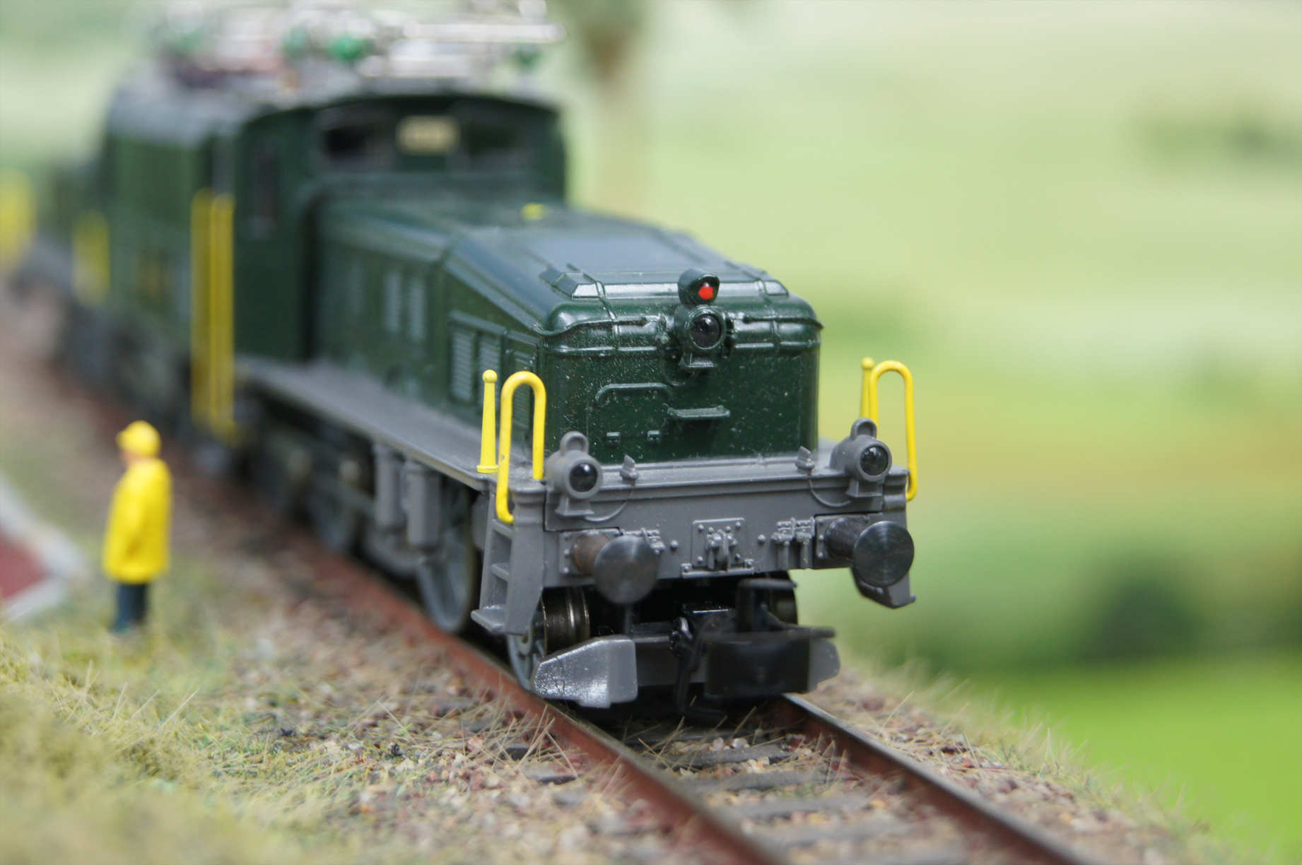 Märklin H0 3556 SBB E Lok Krokodil BR Ce 6 8 III No 14305 mit 5